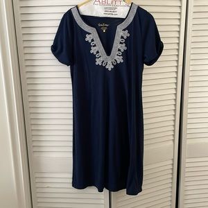 Lilly Pulitzer Navy Dress Size L